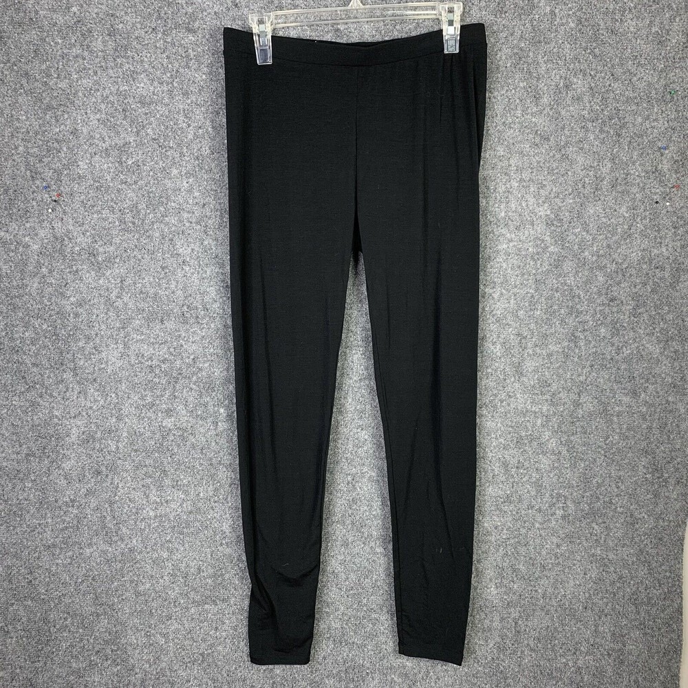 32 Degree Heat Black Legging Women Large Light Weight Soft NWT
